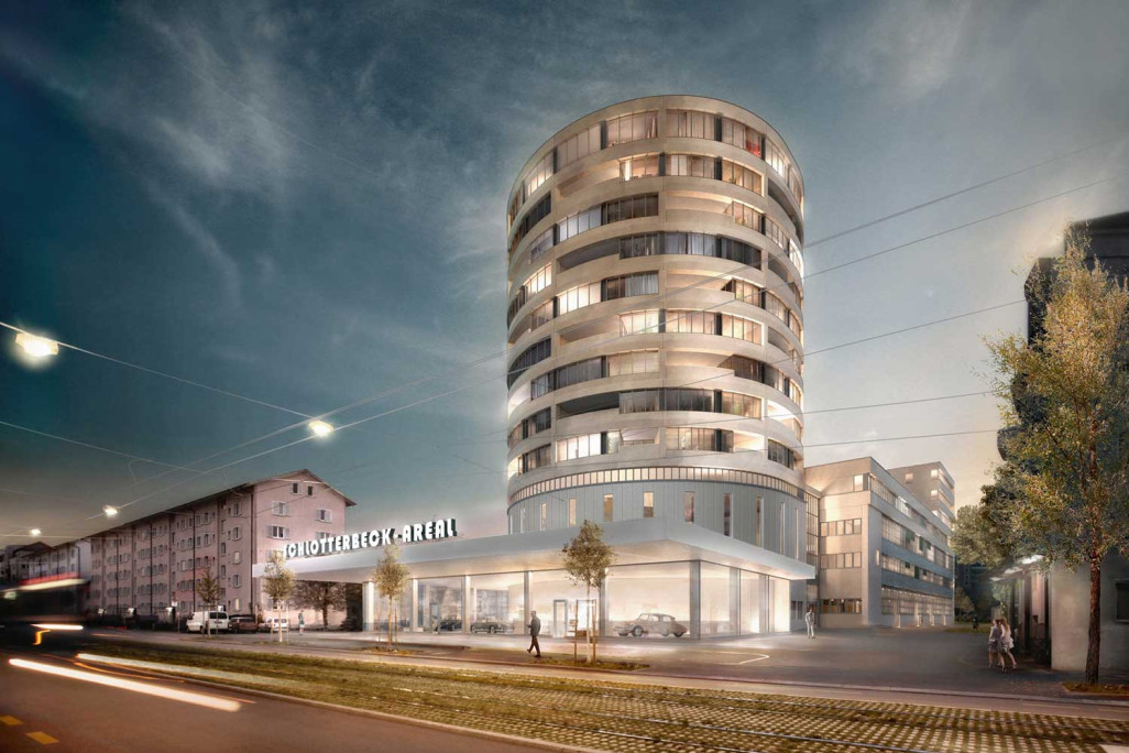 Schlotterbeck Areal Visualisierung aussen