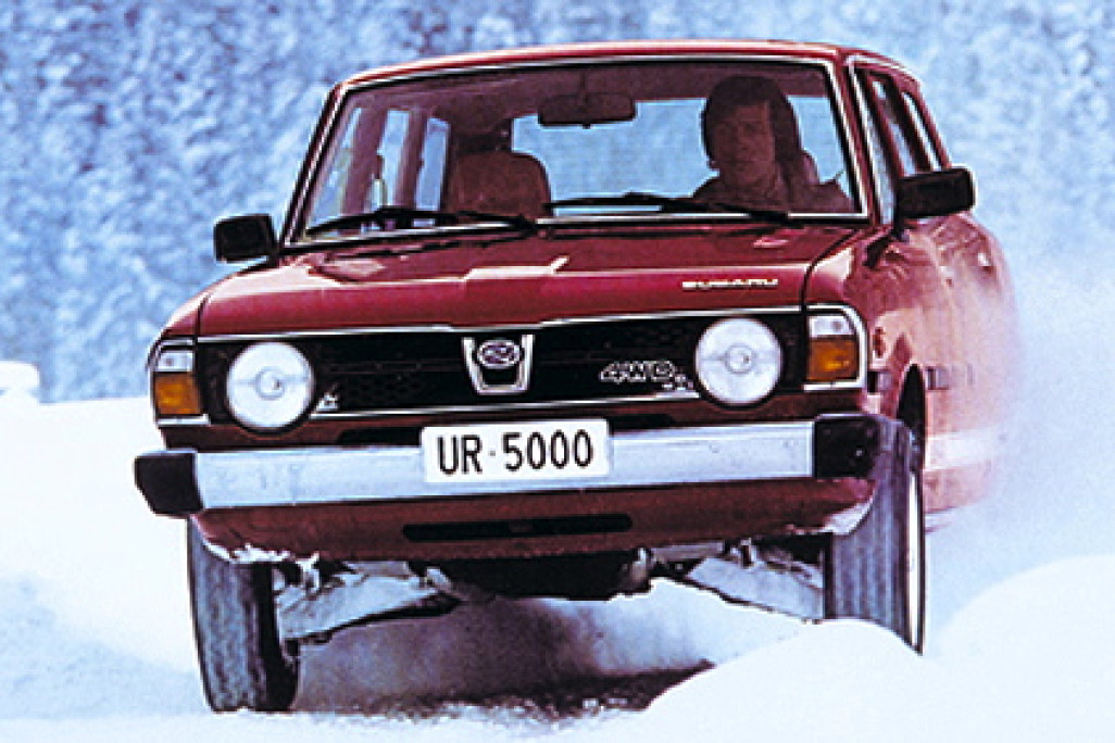 Bernhard Russi fährt Subaru 1979